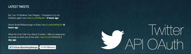 Twitter API OAuth