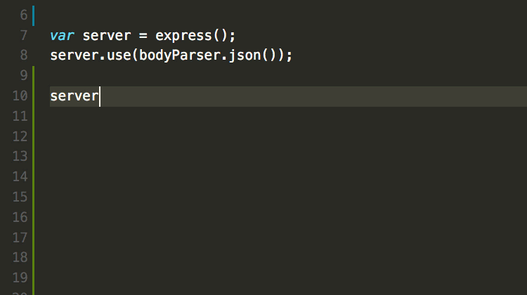 JavaScript intellisense animation