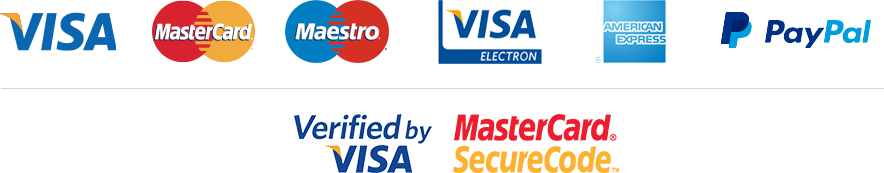Secure Payments - Verified by Visa and Mastercard SecureCode