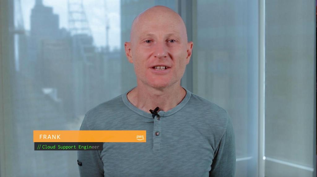 Cloud Support Engineer, Frank