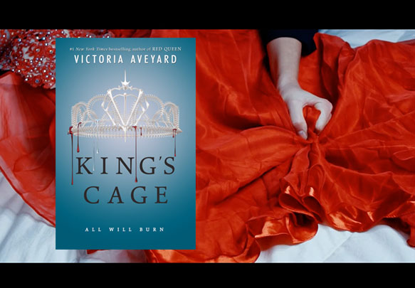 The KING'S CAGE Book Trailer is Gorgeously Creepy