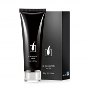 SaiDeng Blackhead Remover Tearing Style Deep Cleansing Purifying Peel Off the Black Head Acne Treatment Black Mud Face Mask 80g
