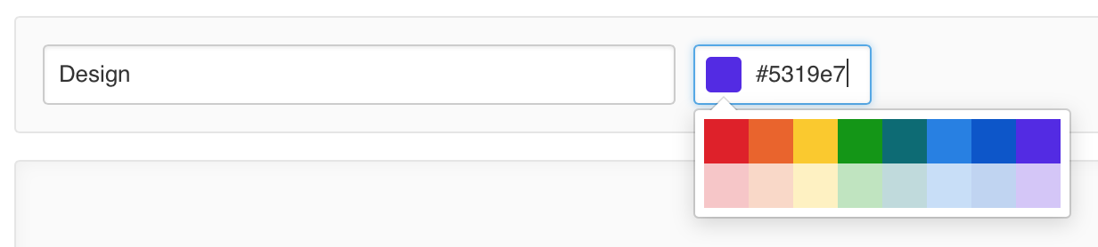 Label selector