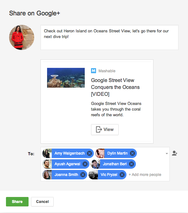 Customizable posts