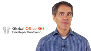 Видео, в котором объявляется о тренинге Office 365 Developer Bootcamp