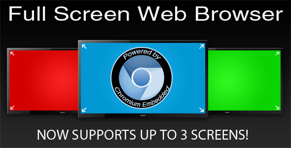 Full Screen Web Browser