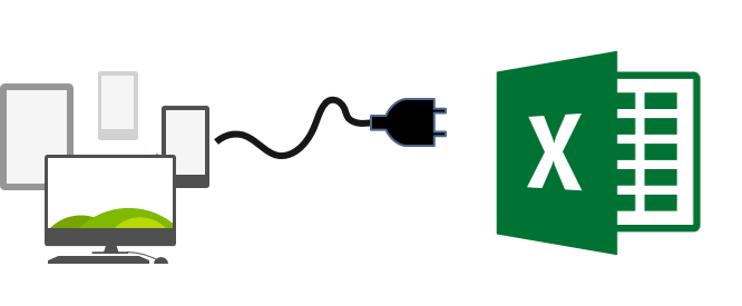Screenshot of Excel Powered Apps.