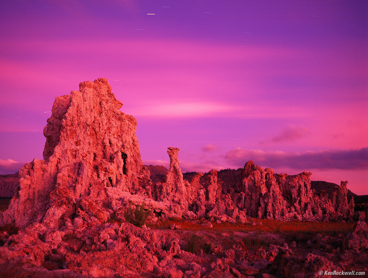 Mono Lake under Pinatubian Light