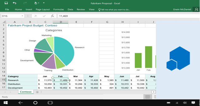 Screenshot of an Excel Add-in