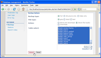 Backup and restore