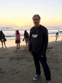 Sunset in Santa Monica.