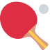 ಟೇಬಲ್ ಟೆನ್ನಿಸ್ ಪ್ಯಾಡಲ್ ಮತ್ತು ಬಾಲ್ 🏓