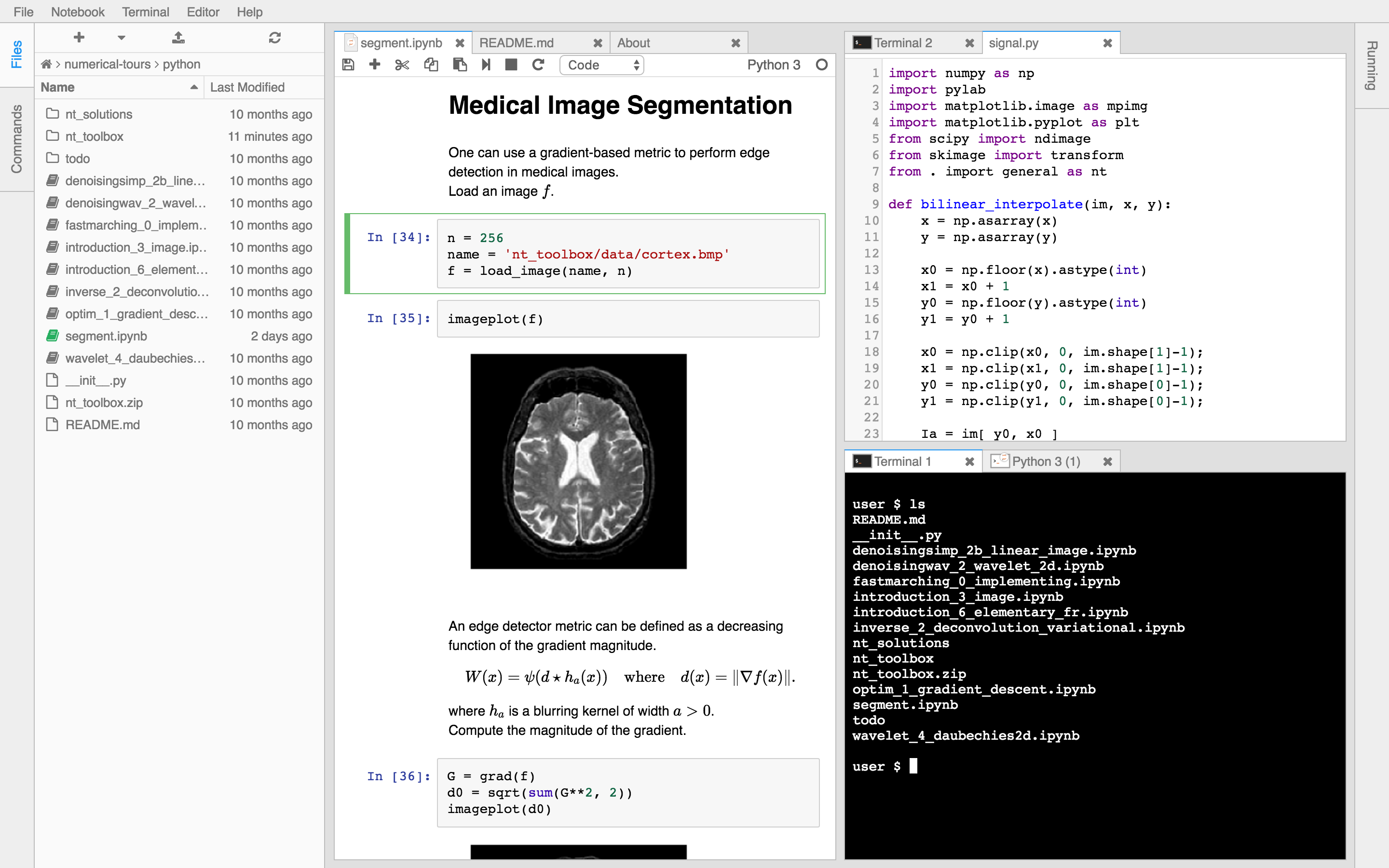 JupyterLab Screenshot