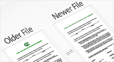 Easily compare files.