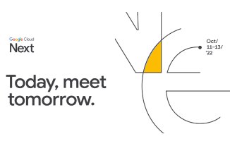 Google cloud next event promotional poster