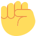 Raised fist ✊