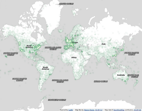 One Million Creative Commons Geo-tagged Photos
