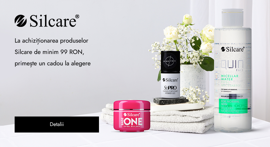 La achiziționarea produselor Silcare de minim 99 RON, primește un cadou la alegere