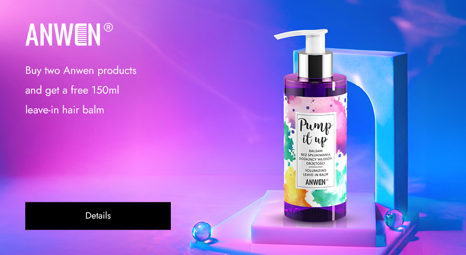 Buy two Anwen products and get a free 150ml leave-in hair balm