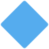 Large blue diamond 🔷