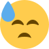 Face with cold sweat 😓