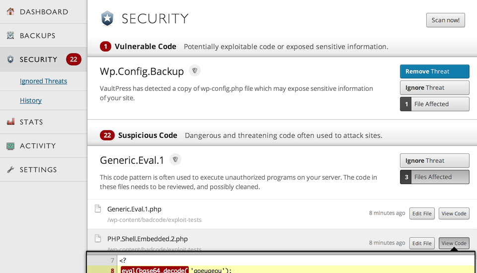 View Security&nbsp;Notices