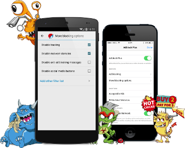 Adblock Browser promotional image
