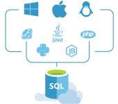 Use any platform or language with SQL Database