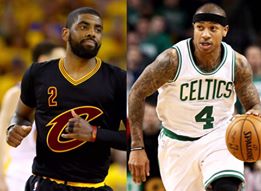 'BREAKING TRADE:
The Celtics receive Kyrie Irving
The Cavaliers receive Isaiah Thomas, Jae Crowder, Ante Zizic and 2018 Nets pick unprotected
Confirmed by Shams Charania.'
