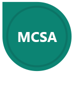 MCSA badge