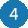 Number 4 icon