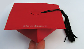 graduation cap money holder