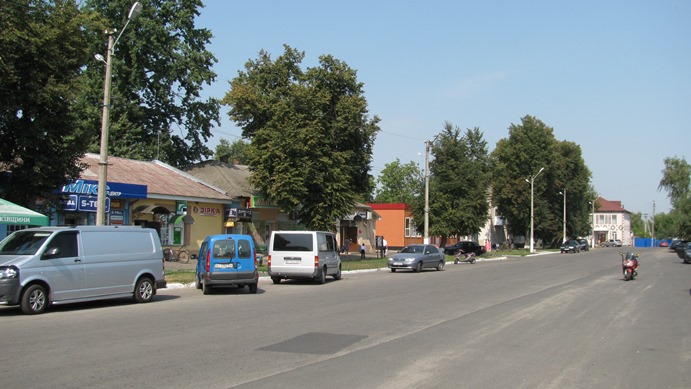 Center of Piryatin in 2015