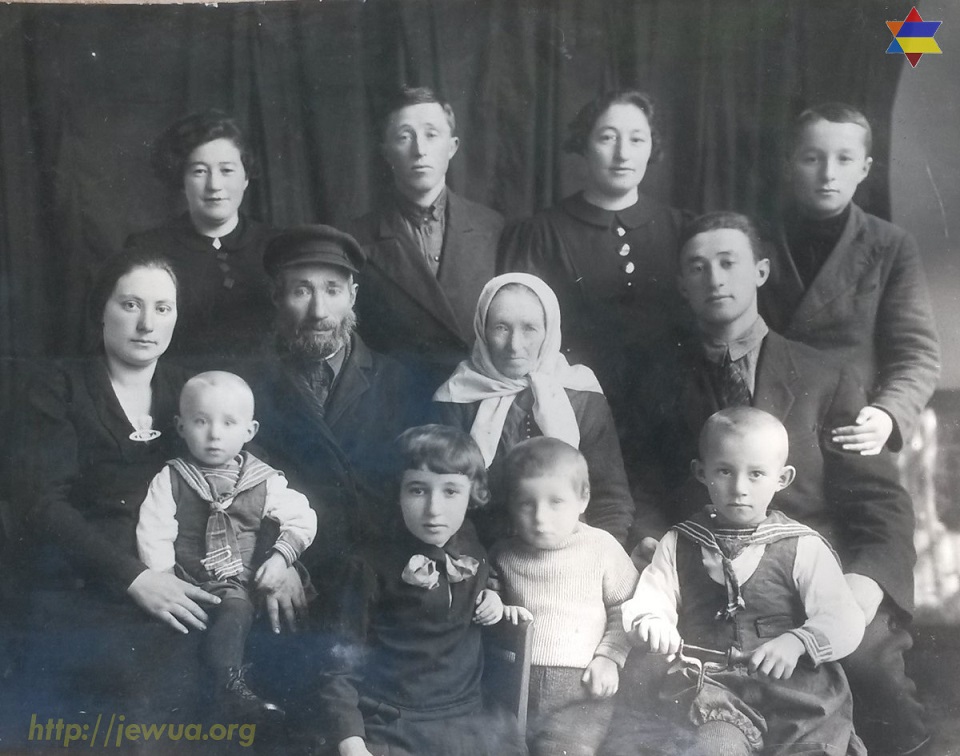 Shtofer family in Olevsk, 1930's
