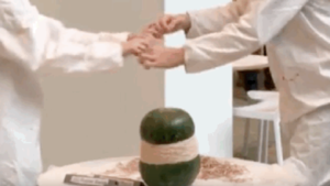 ניסוי האבטיח של באזפיד (צילום מסך)
