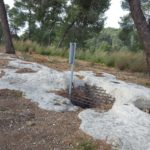Древние цистерны для воды вТель Цора