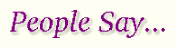 Customer Testimonials