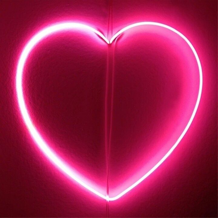 neon heart