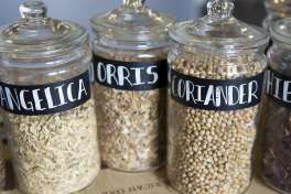 Spirit Works a grain-to-glass facility that mashes and ferments in-house, and currently produces vodka, gin, sloe gin, and rye and wheat whiskies.