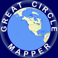 Great Circle Mapper logo