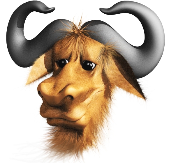 &nbsp;[A 3D Gnu head]&nbsp;