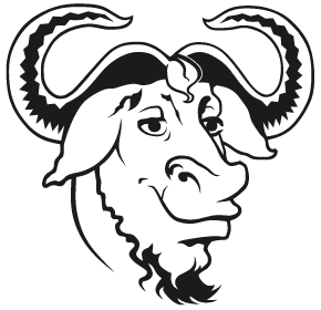&nbsp;[Bold image of the head of a GNU]&nbsp;