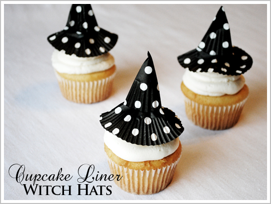 Cupcake Liner Witch Hats Cupcake Liner Witch Hats