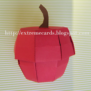 apple box from cardstock