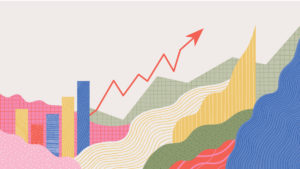 illustration of charts and graphs