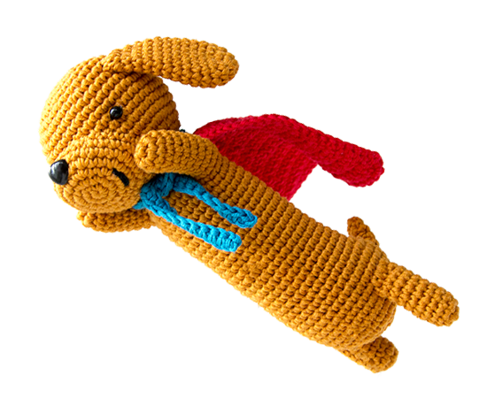 Super Sausage Super Sausage - Schema bassotto amigurumi