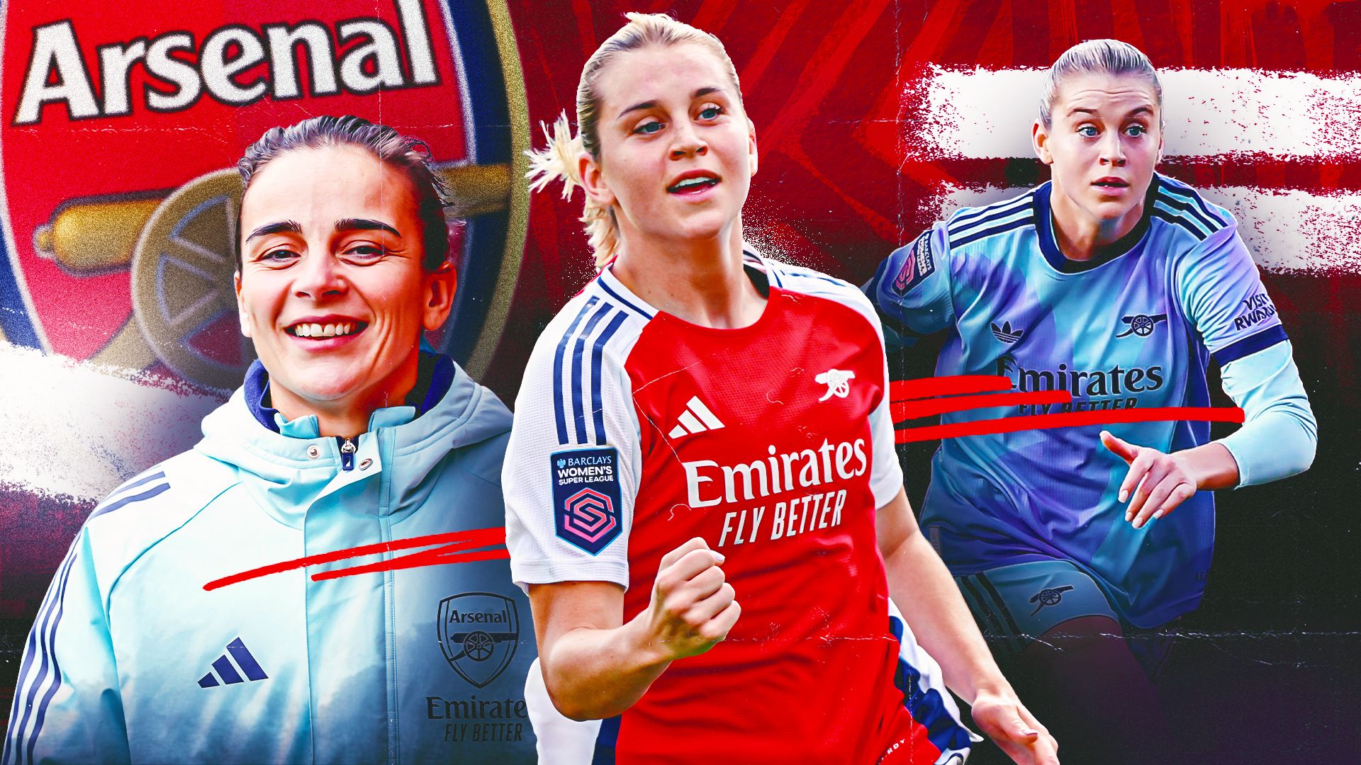 Alessia Russo - Arsenal - on fire - HIC