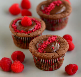 Nutella Raspberries Cupcakes