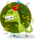 דינוזאור במסיבה
