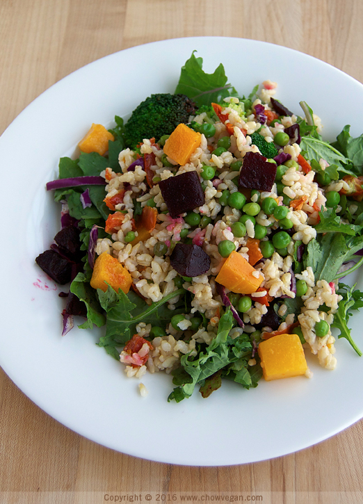 Starbucks Hearty Veggie Salad Bowl | Chow Vegan